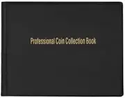 AIMALL 240 Coin Holder Storage Album - Coin Collecting Book with 10 Pages, Holds 24 Coins per Page, Durable & Portable, Ideal for Penny Collectors and Money Enthusiasts