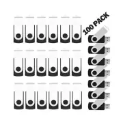 128MB Bulk Flash Drives 100 Pack, EASTBULL USB 2.0 Flash Drives Bulk USB Driv...