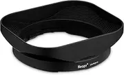 Haoge Metal Square Lens Hood for Panasonic LEICA DG SUMMILUX 25mm f/1.4 ASPH lens LH-P2514 dg25 25MM F1.4 H-X025 Bayonet designed