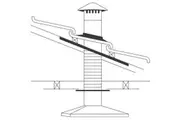 Abey 150mm Tiled Roof Rangehood Flue/Vent Kit RHVT6