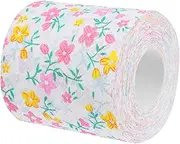 ORFOFE 1 Roll Colorful Printed Roll Paper Toilet Paper Napkin for Multipurpose Use for Bathrooms and Dining Tables
