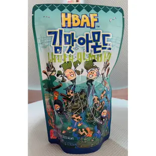 韓國 HBAF 杏仁果 🎉現貨即出🎉 210g/190g蜂蜜奶油 大蒜麵包 芥末 烤洋蔥 烤玉米 海苔口味 杏仁堅果