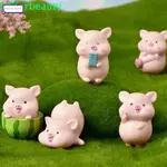 ANIMAL ORNAMENT MINIATURES CARTOON PIG FIGURINE MICRO LANDSC