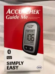 ACCU-CHEK GUIDE ME BLOOD SUGAR MONITORING SYSTEM LANCING DEVICE LANCETS & CASE