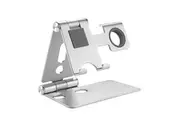 BRATECK 2 in 1 Foldable Cell Phone and Smartwatch Stand 6.5'',Apple Watch Series 5/4/3/2/1,Apple Watch Studio/Herm?s/Edition