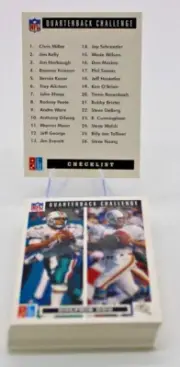 1991 Upper Deck Domino's QB Challenge Complete Set(1-24) NM/MT Dan Marino