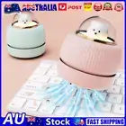 Desk Vacuum Tabletop Vacuum Cleaner Cute Night Light 360° Airflow for Keyboard A