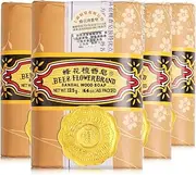 BEE & FLOWER SOAP BAR SANDALWOOD, 4.4 OZ