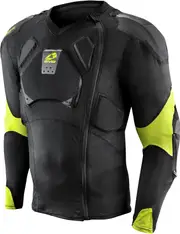 EVS Ballistic Pro, protector jacket , color: Black/Neon-Yellow , size: XL