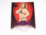 2015 Benchwarmer Signature AMELIA TALON Red Back Pink Foil Autograph SP PLAYBOY