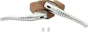 GC07H Aero Drilled Road Bike Drop Bar Brake Levers Set, Brown, DP2426