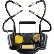DOSS ZD11M1 Soldering Helping Hands Stand W/ Sponge Cleaning Ball Rosin