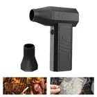Sleek Black Design For Mini Blower Perfect for Home or Office Cleaning