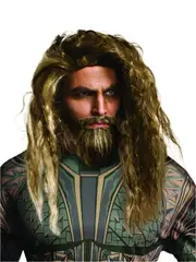 Aquaman Wig and Beard Set