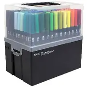 Tombow Dual Brush Pen 108pc with Storage Case