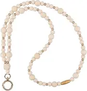 Womens Lanyard, Wood Beaded Lanyard, Badge Lanyards for Women, Super Cute Boho Breakaway Lanyards for ID Badges Key Chain Holder for Women Gift, For, Badge