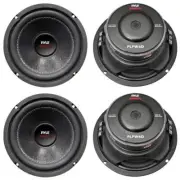 PYLE PLPW6D 6" 2400W Car Audio Subwoofers Subs Woofers DVC Stereo 4-Ohm