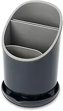 Joseph Joseph Dock Cutlery Drainer and Organiser - Dark Grey/Grey