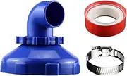 Pool Replacement Nozzles | Adjustable Spa Return Nozzles | 360 Degree Rotating, Quick-Connect, Water Inlet Fitting for Spa Renovation, Equipment Upgrade
