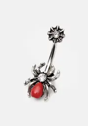 [Venomiss Body] Goth Widow Belly Button Ring
