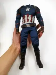 Hot Toys HT MMS350 1/6 Captain America Action Figure Body 5.0 Outfits Full Set