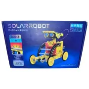 STEM SOLAR New ROBOT 12 in 1 Educational Bot Model Kit Sun Powered
