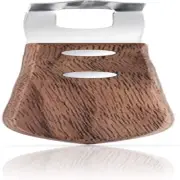 Viski Channel Knife, Cocktail Garnish Citrus Zester, Walnut Wood & Stainless Ste