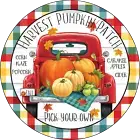 HARVEST PUMPKIN PATCH Design Metal Sign (PLEASE READ DESCRIPTION)