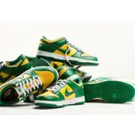 NIKE DUNK LOW SP "BRAZIL"巴西風情 黃綠拼接 文化籃球鞋男女CU1727-700