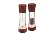 Cole & Mason Derwent 19cm Beech Wood Acrylic Salt & Pepper Mill Set Rose Gold