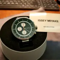 在飛比找蝦皮購物優惠-ISSEY MIYAKE 三宅一生W系列 三眼計時腕錶SIL