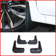 ABS Black Car Mud Flaps Splash Guard Cover Trim 4pcs For 2019-2020 Kia K3 Forte (for: Kia)