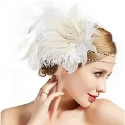 Retro Vintage 1920s Headpiece Masquerade Flapper Headband Normal The Great Gatsby Charleston Wedding Guest Women's Halloween Carnival Masquerade Party / Evenin