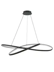 Orbit LED Colour-Shifting Large Pendant in Black