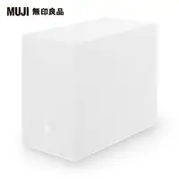 在飛比找momo購物網優惠-【MUJI 無印良品】聚丙烯檔案盒.標準型.寬.A4