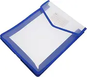 Hoement Document Envelope Storage Organizer Linen Pouch Portable Project Case for File Folders Pockets