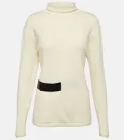 [Tom Ford] Tom Ford Cashmere turtleneck sweater UK 6 white