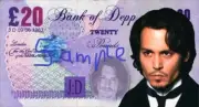Bank of Depp – Johnny Depp - Top Quality Novelty Banknotes!