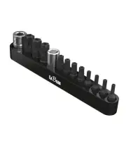 -13pcs Tamper Proof Torx Bit Set with bit holder, Premium S2 Alloy Steel | 13...