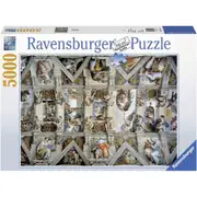 5000pc Ravensburger Sistine Chapel Jigsaw Puzzle Interactive Play Toy Family