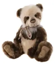 Stepping Stones by Charlie Bears - plush panda teddy - CB242419B