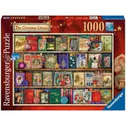 1000pc Ravensburger The Christmas Season Library Family Jigsaw Puzzle Pieces