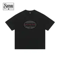 在飛比找蝦皮購物優惠-Suzuu Kaos 男式女式短袖 T 恤常規版型 Suzu