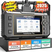 2025 FOXWELL NT624 Elite OBD2 Scanner, All System with 8 Resets ABS Bleeding/SAS/Oil/TPS/EPB/BRT/Injector/D-P-F Resets Battery Test Upgrade of NT614 Elite Car Code Reader Scan Tool for All Cars