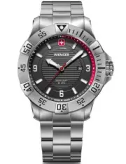 Wenger 01.0641.139 Mens Watch Seaforce 43mm 20ATM
