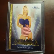 2017 Benchwarmer America The Beautiful Base Cassandra Lynn 07/20 HOT