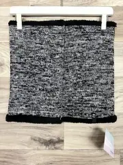 Ivivva by Lululemon Naturally Nice Snood *Cotton Sherpa Black White 51174