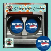 Car Coasters Pepsi Soda Pop Cola Beverage Soft Drink Set 2 Neoprene Absorbent