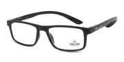 Montana Readers MNR3 MNR3 Men's Glasses Black Size +1.00 - Private Health Rebate - Blue Light Block Available