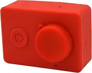 OSALADI Silicone Protective Case for Action Camera Durable Washable Design Lightweight Easy to Install for Dust and Scratch Protection Red